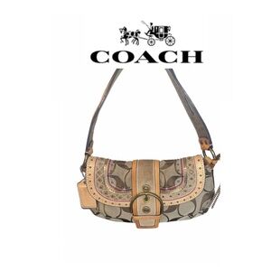 Coach EUC Whipstitch SoHo Bag